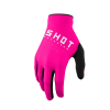 Γάντια ποδηλασίας SHOT Raw Pink
