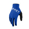 Γάντια ποδηλασίας SHOT Raw Royal Blue