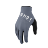 Γάντια ποδηλασίας SHOT Raw Grey