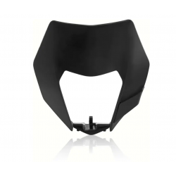 Μάσκα για φανάρι μηχανής ACERBIS KTM EXC/EXC-F 14-16 Black