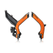 Προστατευτικό πλαισίου μηχανής ACERBIS X-Grip KTM SX125/SX250 19-22, SX-F250/350/450 19-22, SX150 19-20 Black/Orange thumb