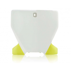 Number Plate μάσκα εμπρός ACERBIS Husqvarna FC250/350/450 19-22, TC125/250 19-22 White/Yellow