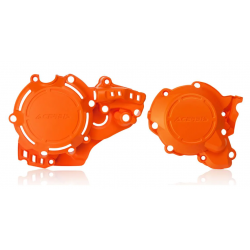 Σετ προστατευτικά καλύμματα κινητήρα μηχανής ACERBIS X-Power KTM  Husqvarna 2Т 17-  Orange