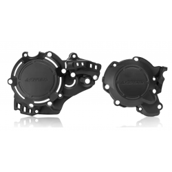 Σετ προστατευτικά καλύμματα κινητήρα μηχανής ACERBIS X-Power KTM Husqvarna 2Т 17- Black