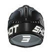 Κράνος μηχανής SHOT Lite Prism Black White Matt Κράνος μηχανής SHOT Lite Prism Black White Matt thumb