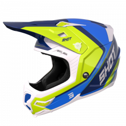 Κράνος μηχανής SHOT Core Fast Blue Pearly
