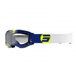 Μάσκα μηχανής motocross SHOT Assault 2.0 Focus Navy Μάσκα μηχανής motocross SHOT Assault 2.0 Focus Navy