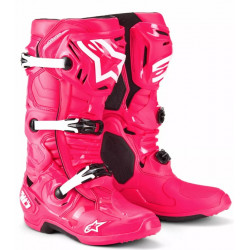 Μπότες μηχανής motocross ALPINESTARS TECH 10 LIMITED EDITION Diva Pink