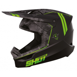 Κράνος μηχανής SHOT Furious Army Green Matt