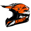 Κράνος μηχανής SHOT Pulse Revenge Black Orange White Glossy