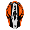 Κράνος μηχανής SHOT Pulse Revenge Black Orange White Glossy thumb