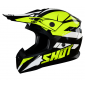 Κράνος μηχανής SHOT Pulse Revenge Black Neon Yellow White Glossy thumb