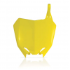 Number Plate μάσκα εμπρός ACERBIS Suzuki RM-Z250 10-18, RM-Z450 08-17 Yellow