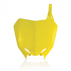 Number Plate μάσκα εμπρός ACERBIS Suzuki RM-Z250 10-18, RM-Z450 08-17 Yellow