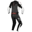 Δερμάτινη φόρμα αναβάτη ALPINESTARS GP FORCE LURV 2PC BK/FLUO RED/WH thumb