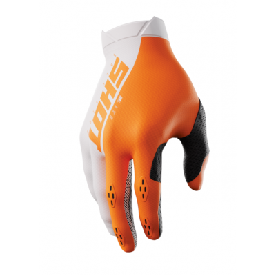 Γάντια ποδηλασίας SHOT Lite Neon Orange
