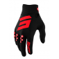Γάντια ποδηλασίας SHOT Contact Red thumb