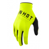 Γάντια ποδηλασίας SHOT Raw Neon Yellow