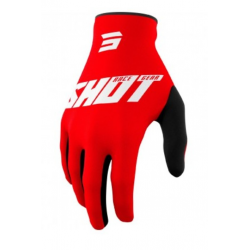 Γάντια ποδηλασίας SHOT Burst Red