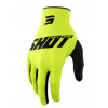 Γάντια ποδηλασίας SHOT Burst Neon Yellow