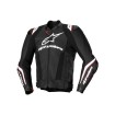 Μπουφάν μηχανής ALPINESTARS Missile V3 Ignition BLACK/WHITE thumb