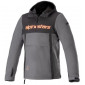 Μπουφάν μηχανής ALPINESTARS SHERPA HOODIE BLACK/GREY/FLUO RED thumb