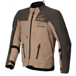 Μπουφάν μηχανής ALPINESTARST AMT-8 STRETCH DRYSTAR BROWN/KHAKI