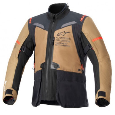 Μπουφάν μηχανής ALPINESTARST ST-7 2L GORE-TEX BLACK/BROWN