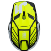 Κράνος μηχανής Just1 J-22 F Dynamo Fluo Yellow/White/Black thumb