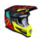 Κράνος μηχανής Just1 J-22 F Falcon Fluo Red/Yellow/Black thumb