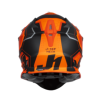 Κράνος μηχανής Just1 J-18 F Hexa Orange/Titanium/Black  thumb