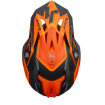 Κράνος μηχανής Just1 J-18 F Hexa Orange/Titanium/Black  thumb