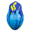 Κράνος μηχανής Just1 J-39 Poseidon Fluo Yellow/Blue thumb