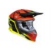 Κράνος μηχανής Just1 J-39 Poseidon Fluo Yellow/Red Black 