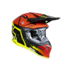 Κράνος μηχανής Just1 J-39 Poseidon Fluo Yellow/Red Black  thumb