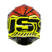 Κράνος μηχανής Just1 J-39 Poseidon Fluo Yellow/Red Black  thumb