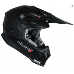 Κράνος μηχανής Just1 J-39 Solid Black Matt