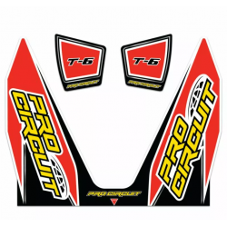 Αυτοκόλλητα εξάτμισης PROCIRCUIT Exhaust STICKER KIT T-6
