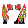 Αυτοκόλλητα εξάτμισης PROCIRCUIT Exhaust STICKER KIT T-6