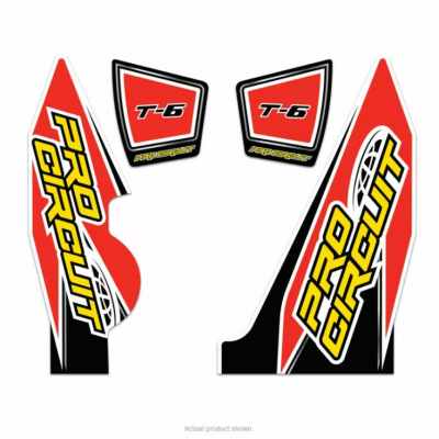 Αυτοκόλλητα εξάτμισης PROCIRCUIT Exhaust STICKER KIT T-6