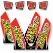Αυτοκόλλητα εξάτμισης PROCIRCUIT Exhaust STICKER KIT T-6 thumb