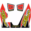 Αυτοκόλλητα εξάτμισης PROCIRCUIT Exhaust STICKER KIT T-6 thumb