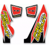 Αυτοκόλλητα εξάτμισης PROCIRCUIT Exhaust STICKER KIT T-6