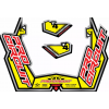 Αυτοκόλλητα εξάτμισης PROCIRCUIT Exhaust STICKER KIT T4-GP