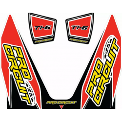 Αυτοκόλλητα εξάτμισης PROCIRCUIT Exhaust STICKER KIT TI-6