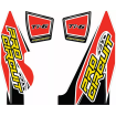 Αυτοκόλλητα εξάτμισης PROCIRCUIT Exhaust STICKER KIT TI-6 thumb