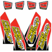 Αυτοκόλλητα εξάτμισης PROCIRCUIT Exhaust STICKER KIT TI-6 thumb