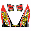 Αυτοκόλλητα εξάτμισης PROCIRCUIT Exhaust STICKER KIT TI-6 thumb