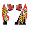Αυτοκόλλητα εξάτμισης PROCIRCUIT Exhaust STICKER KIT TI-6