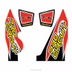 Αυτοκόλλητα εξάτμισης PROCIRCUIT Exhaust STICKER KIT TI-6 thumb